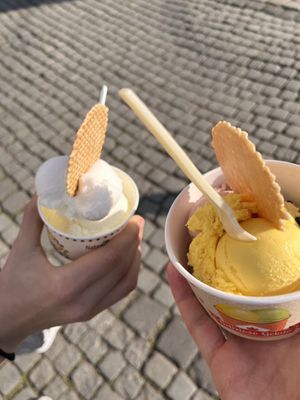   at Eiscafe Dante in Dusseldorf