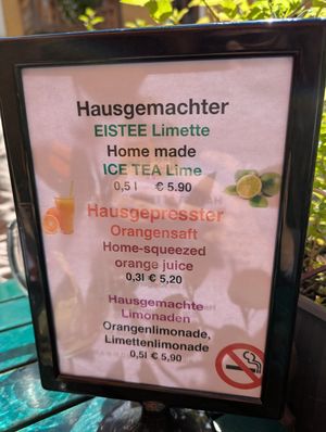 Getränke at Café Derbl in Hallstatt