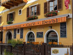 Außenansicht at Café Derbl in Hallstatt
