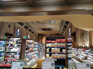 Ceiling of the Despar at Despar - Campiello de l'Anconeta in Venice