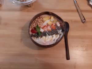 Smoothie bowl at Ohana Poke & Ice Cream in Mallorca