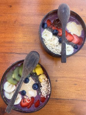Acai bowls  at Ohana Poke & Ice Cream in Mallorca