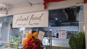 Stall front at The Plant Food  in Central Singapore