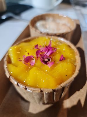 Mango Toufu Cheesecake ~ 1/10/21 at The Plant Food  in Central Singapore