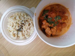 Curry rice at The Plant Food  in Central Singapore