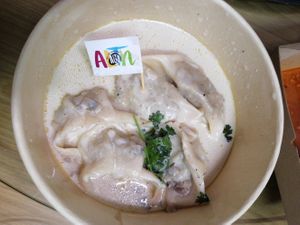 Dumplings at The Plant Food  in Central Singapore