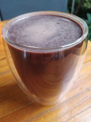 Chocolate Oat Milk (HOT) at The Plant Food  in Central Singapore