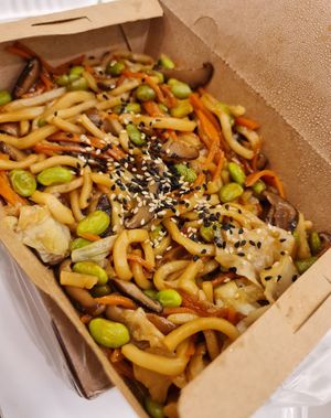 Teriyaki Udon ~ 24/5/22 at The Plant Food  in Central Singapore
