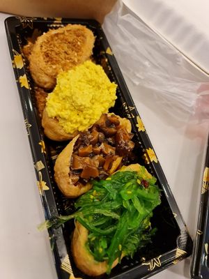 Assorted Inari Platter ~ 24/5/22 at The Plant Food  in Central Singapore