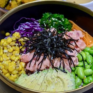Spicy Tuna Poke at The Plant Food  in Central Singapore
