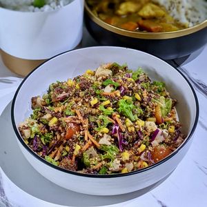 Thai Style Quinoa Salad at The Plant Food  in Central Singapore