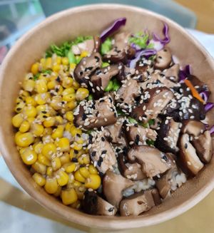 Truffle Mushroom Rice Bowl ~ 25/8/22 at The Plant Food  in Central Singapore