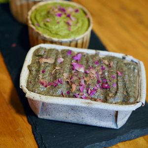 Black Sesame Oat Muffin at The Plant Food  in Central Singapore