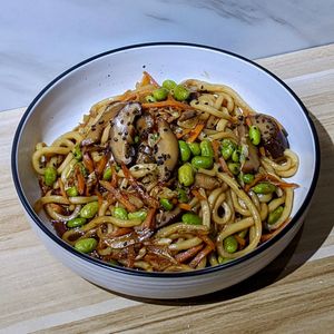 Teriyaki Udon at The Plant Food  in Central Singapore