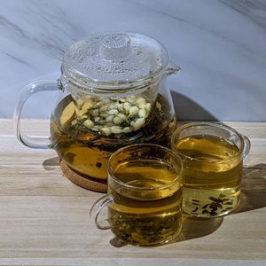 Brewed Jasmine Sencha at The Plant Food  in Central Singapore
