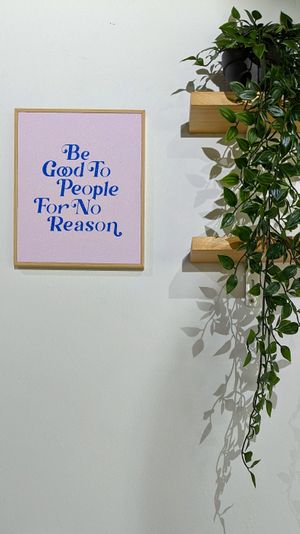 Decor at The Plant Food  in Central Singapore