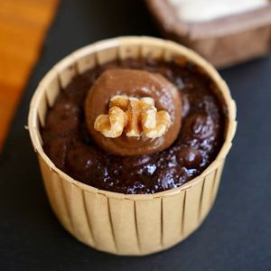 Double Chocolate Oat Muffin at The Plant Food  in Central Singapore