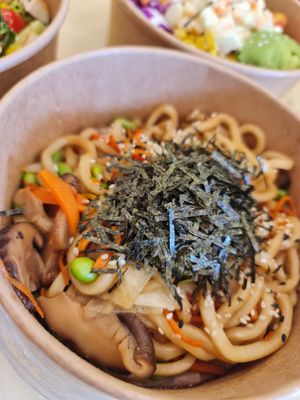 Teriyaki Udon  ~ 19/3/23 at The Plant Food  in Central Singapore