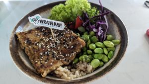 Vegan Unagi Don at The Plant Food  in Central Singapore