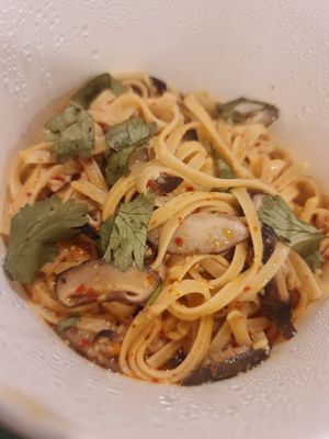 Mushroom Aglio Olio ~ 18/8/23 at The Plant Food  in Central Singapore