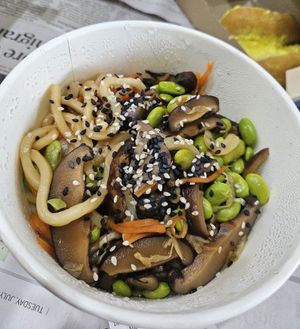 Teriyaki Udon ~ 1/9/23 at The Plant Food  in Central Singapore