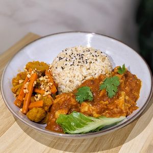 Vegan Monkeyhead Mushroom Rendang (Hari Raya 2024 Special) at The Plant Food  in Central Singapore