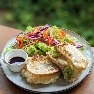 Vegan Chickpea Tuna Salad Sandwich at The Plant Food  in Central Singapore