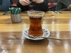 black tea  at Hidden Garden  in Istanbul