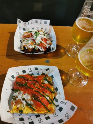 Vegan slice at square at Square in Newcastle Upon Tyne