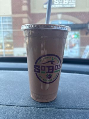 Cacao PB smoothiee  at SoBol in Cary