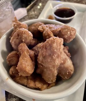 VEGAN KARAAGE (DEEP FRIED VEGAN MEAT)  at Craft Ramen in Santa Barbara