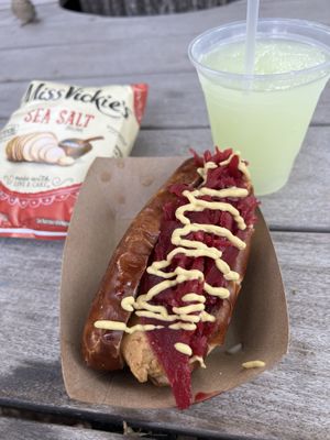 Vegan kielbasa   at The Northman in Chicago