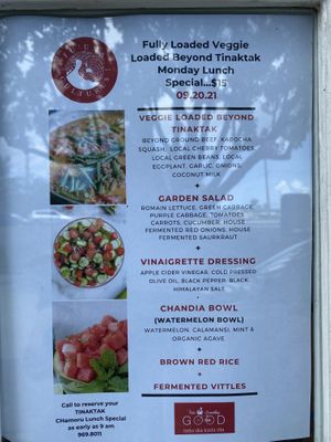 Current Monday menu at Fu'una Cultures-I'm Into Something Good in Guam