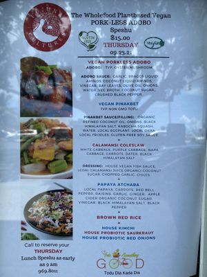 Current Thursday menu at Fu'una Cultures-I'm Into Something Good in Guam