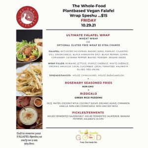 I love Falafels!!! at Fu'una Cultures-I'm Into Something Good in Guam