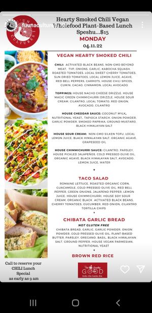 This was so good I forgot to take a picture of the chilli at Fu'una Cultures-I'm Into Something Good in Guam