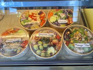 Loads of fresh salads   at Fu'una Cultures-I'm Into Something Good in Guam