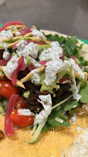 Fully Loaded Shawarma Wrap  #Veganuary at Fu'una Cultures-I'm Into Something Good in Guam