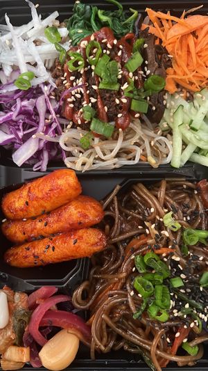 Korean Bulgogi Bibimbap Bento #Veganuary at Fu'una Cultures-I'm Into Something Good in Guam