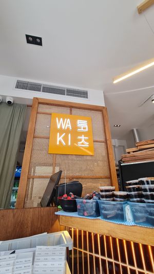 Interior at WAKI WAKI Veggie Sushi in Bangkok