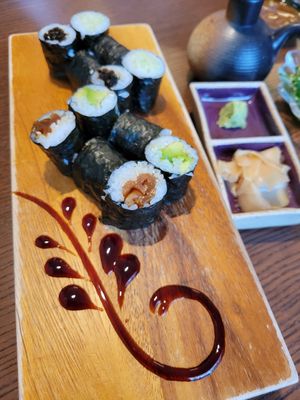 For seasons at WAKI WAKI Veggie Sushi in Bangkok