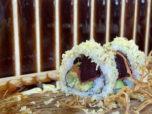   at WAKI WAKI Veggie Sushi in Bangkok