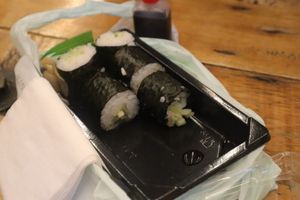 Kapa Maki Takeout. at WAKI WAKI Veggie Sushi in Bangkok