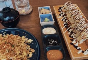   at WAKI WAKI Veggie Sushi in Bangkok