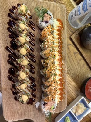   at WAKI WAKI Veggie Sushi in Bangkok