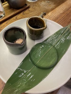   at WAKI WAKI Veggie Sushi in Bangkok