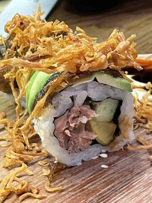   at WAKI WAKI Veggie Sushi in Bangkok