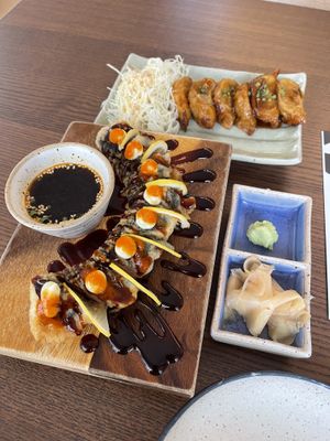   at WAKI WAKI Veggie Sushi in Bangkok