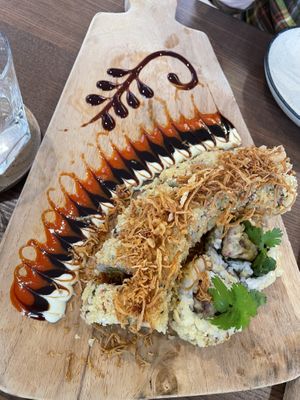   at WAKI WAKI Veggie Sushi in Bangkok