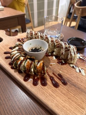   at WAKI WAKI Veggie Sushi in Bangkok